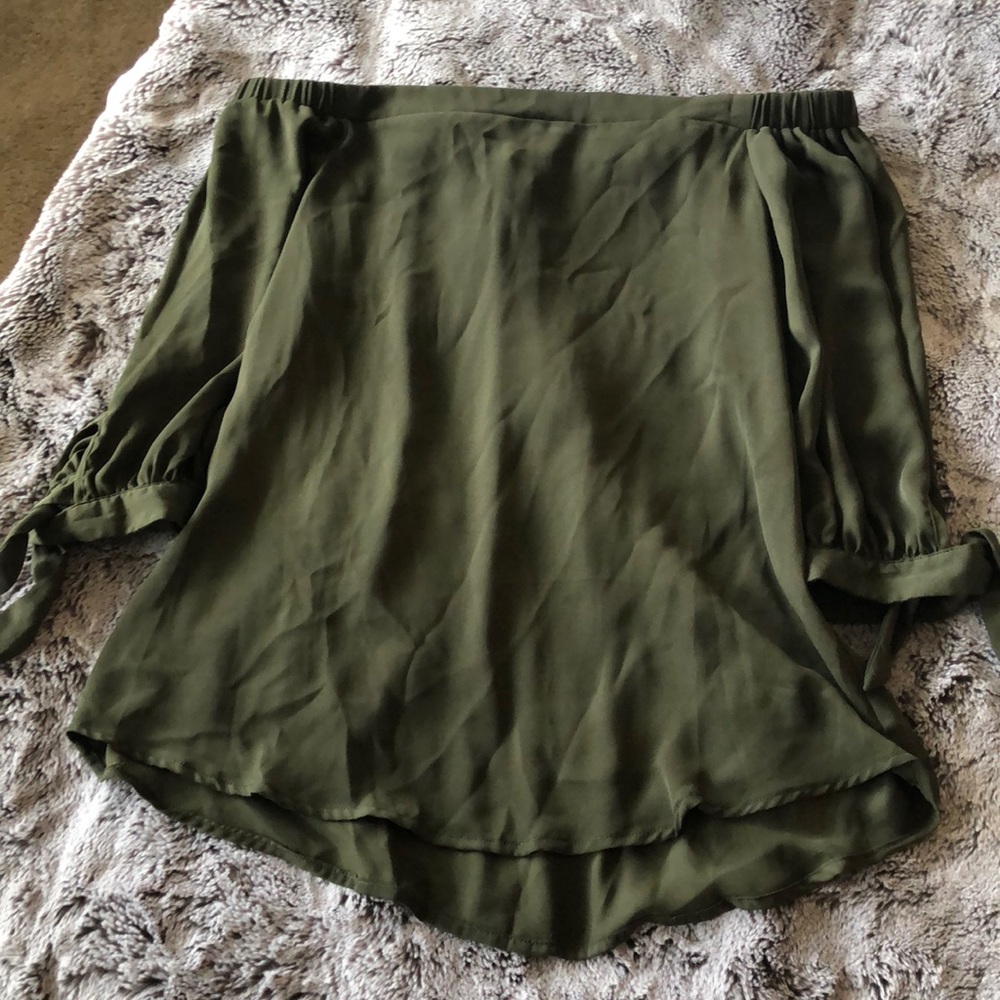 Off the shoulder blouse